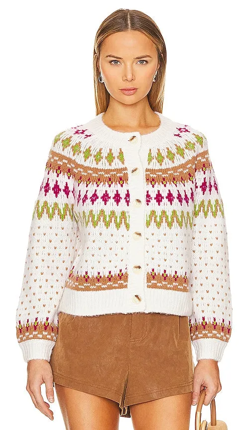 27 miles malibu Calista Sweater in White