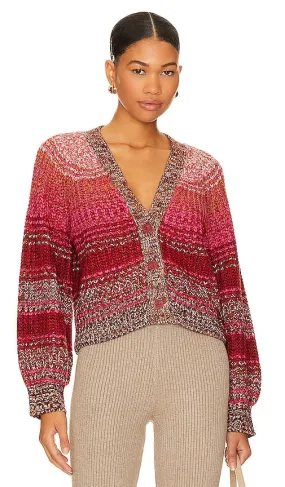 525 Rumi Cardigan in Fuchsia