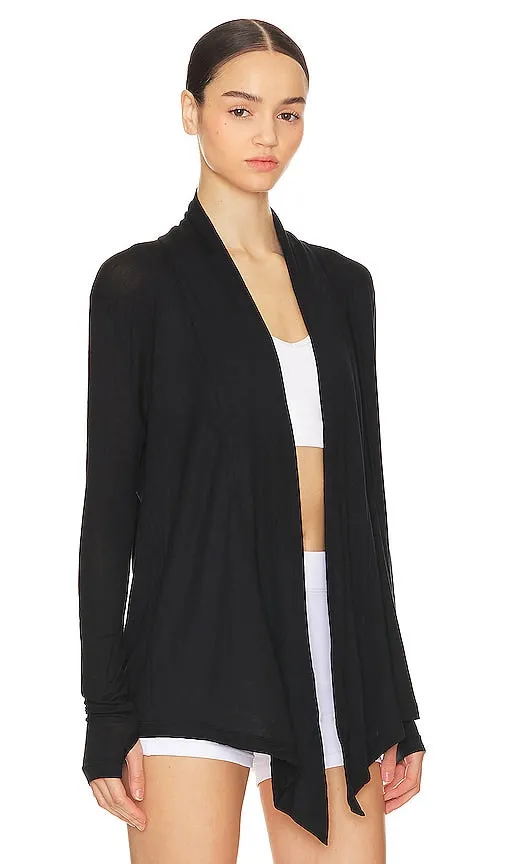 ALALA Cashmere Cardigan in Black