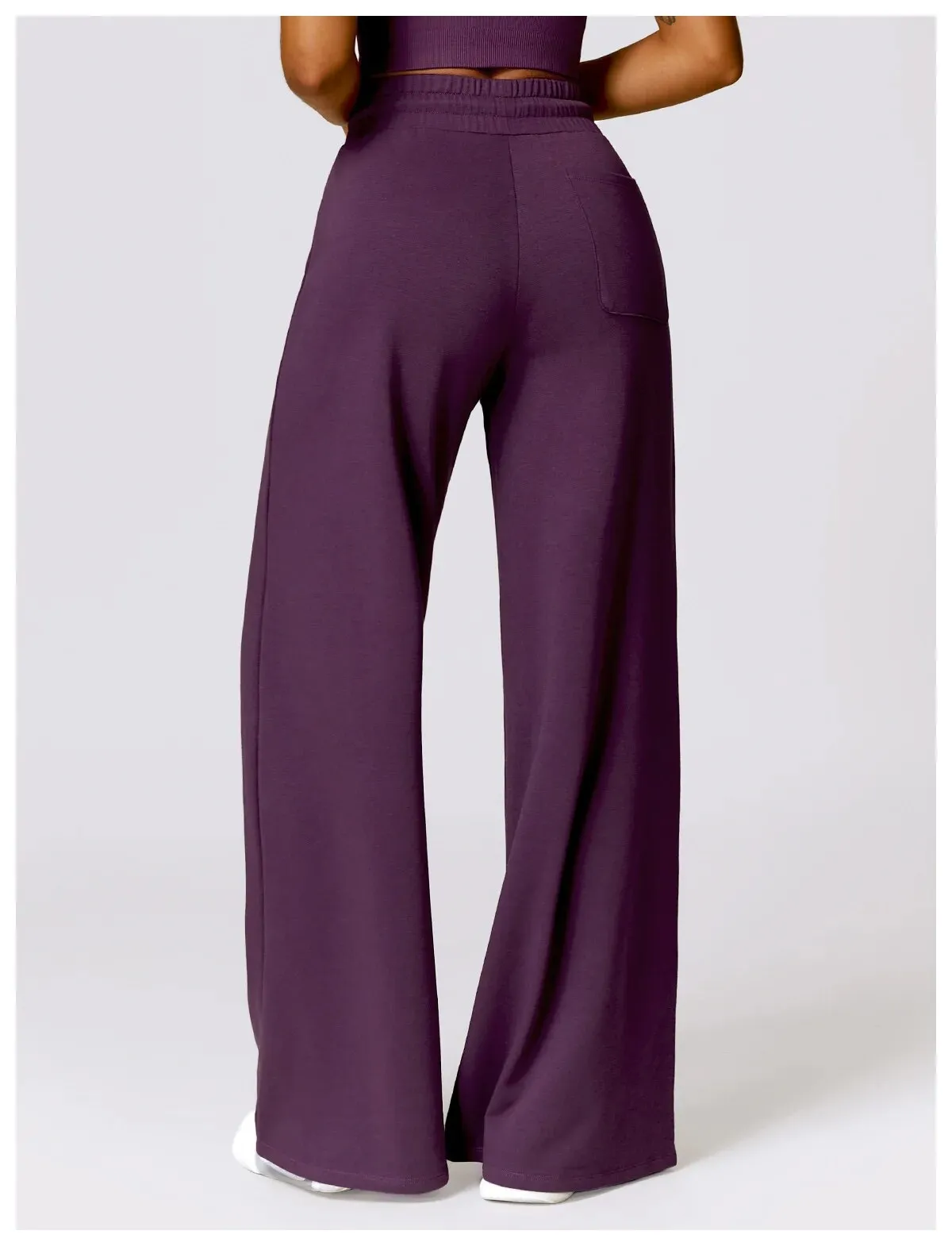 Bella Flared Cotton Trousers
