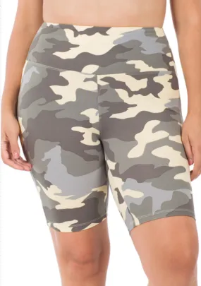 Camo Bike Shorts