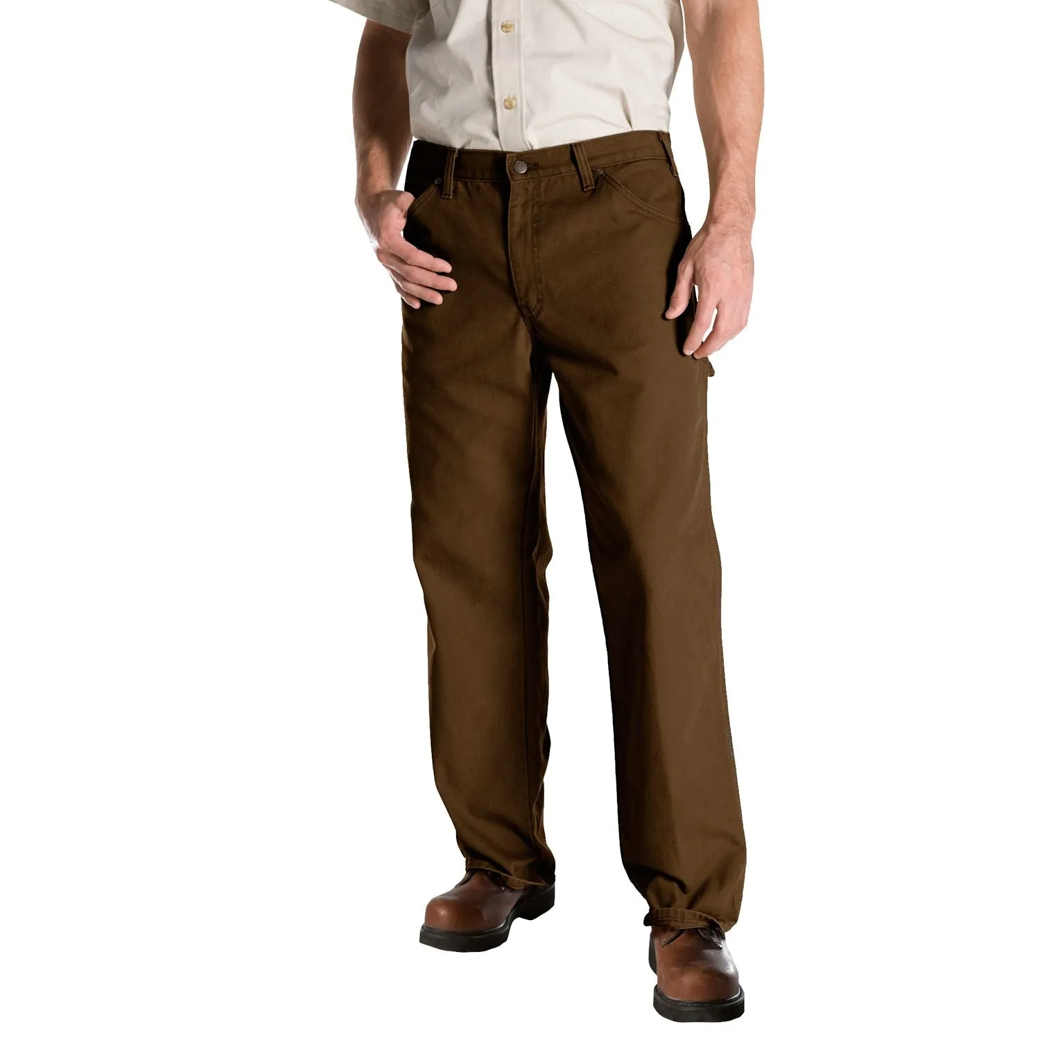 Dickies Men's Canvas Carpenter's Loose Fit Pants