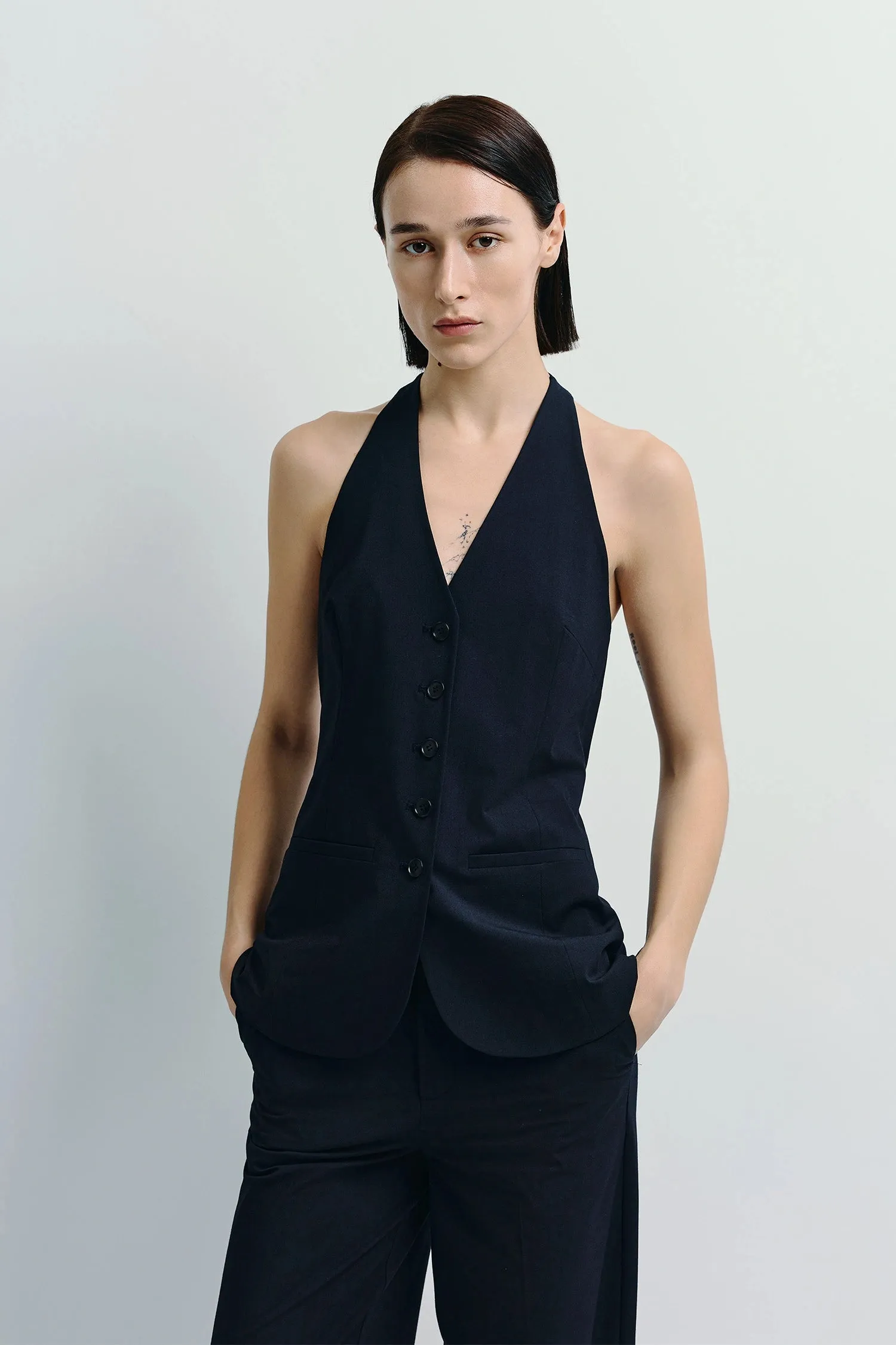 Donette Halter Vest
