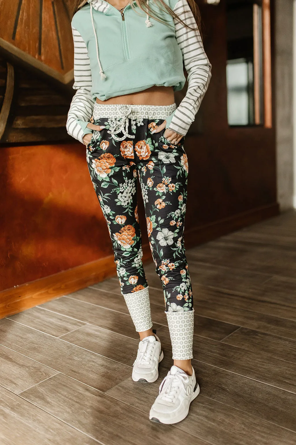 *FINAL SALE* Ampersand Joggers (Love Like Wildflowers)