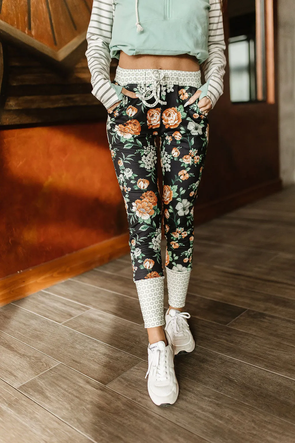 *FINAL SALE* Ampersand Joggers (Love Like Wildflowers)