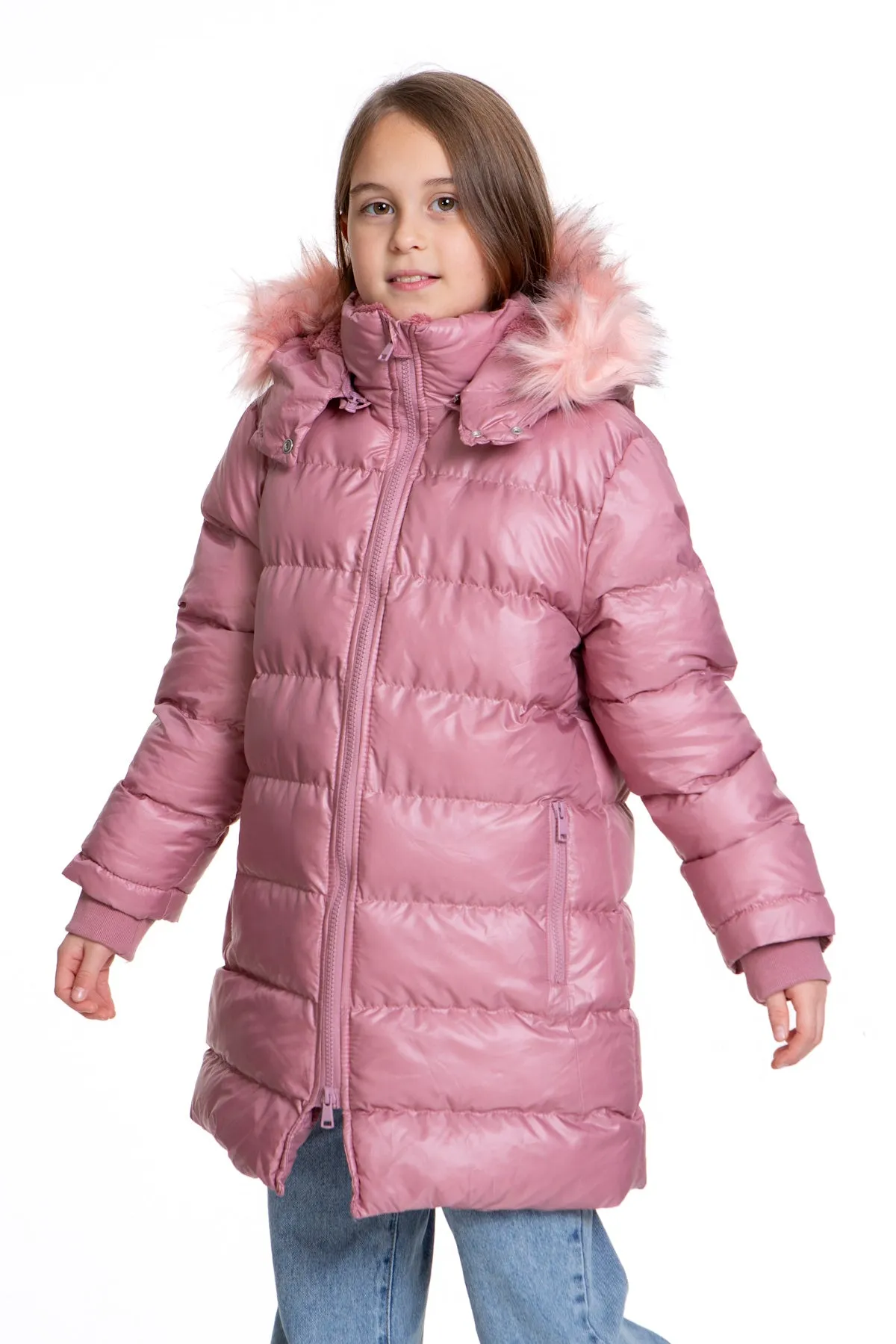 Girl furry Welsoft Plush Trend Inflatable Mont AK2508