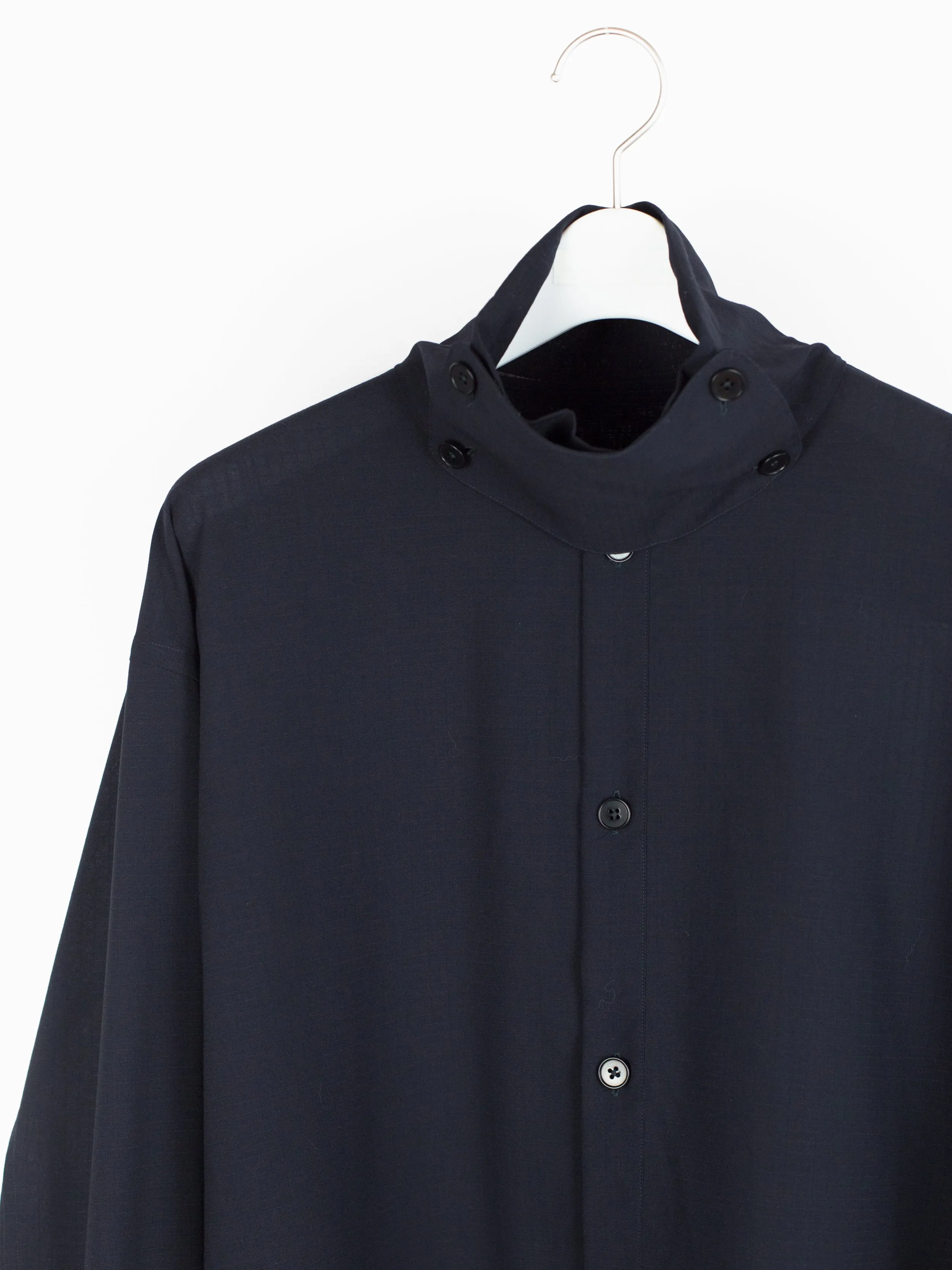 Jil Sander SS19 Ripstop Wool Tunic Shirt