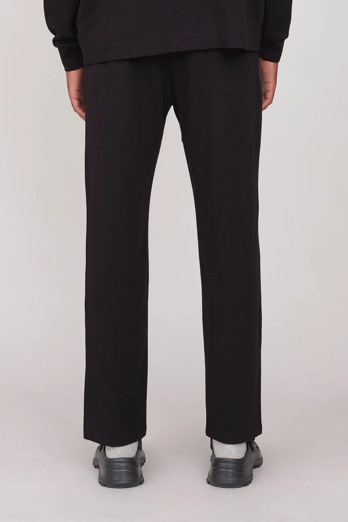 Joggers In Interlock Black
