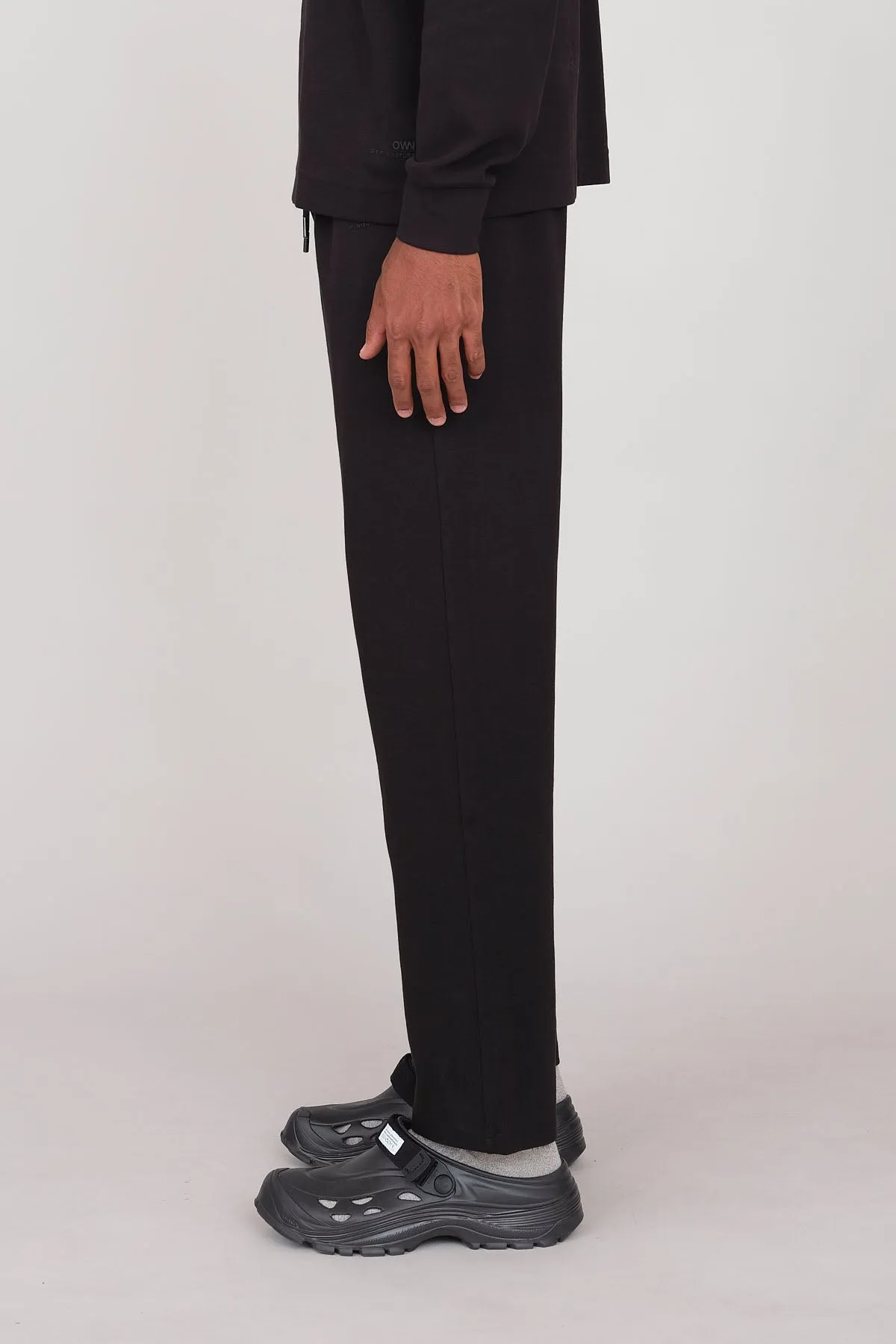 Joggers In Interlock Black