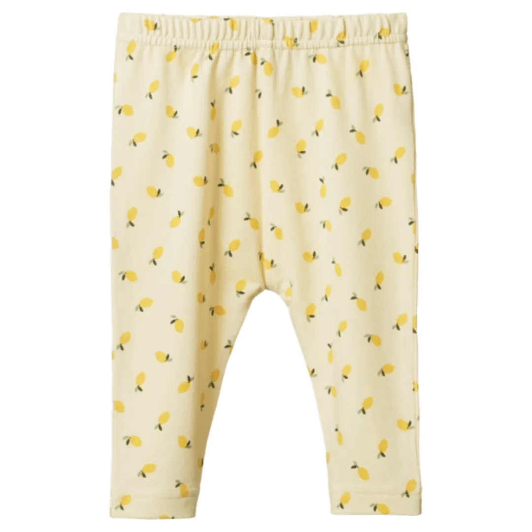 Leggings - Petite Lemon Cream