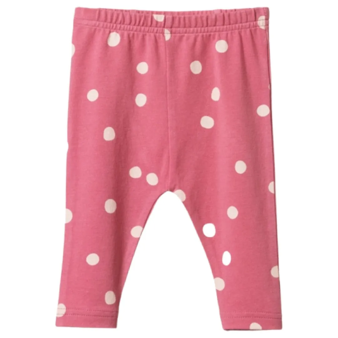 Leggings - Speckle Raspberry