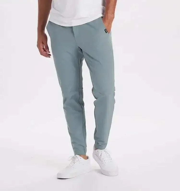 Men's Slim Fit Joggers with Elastic Cuffs