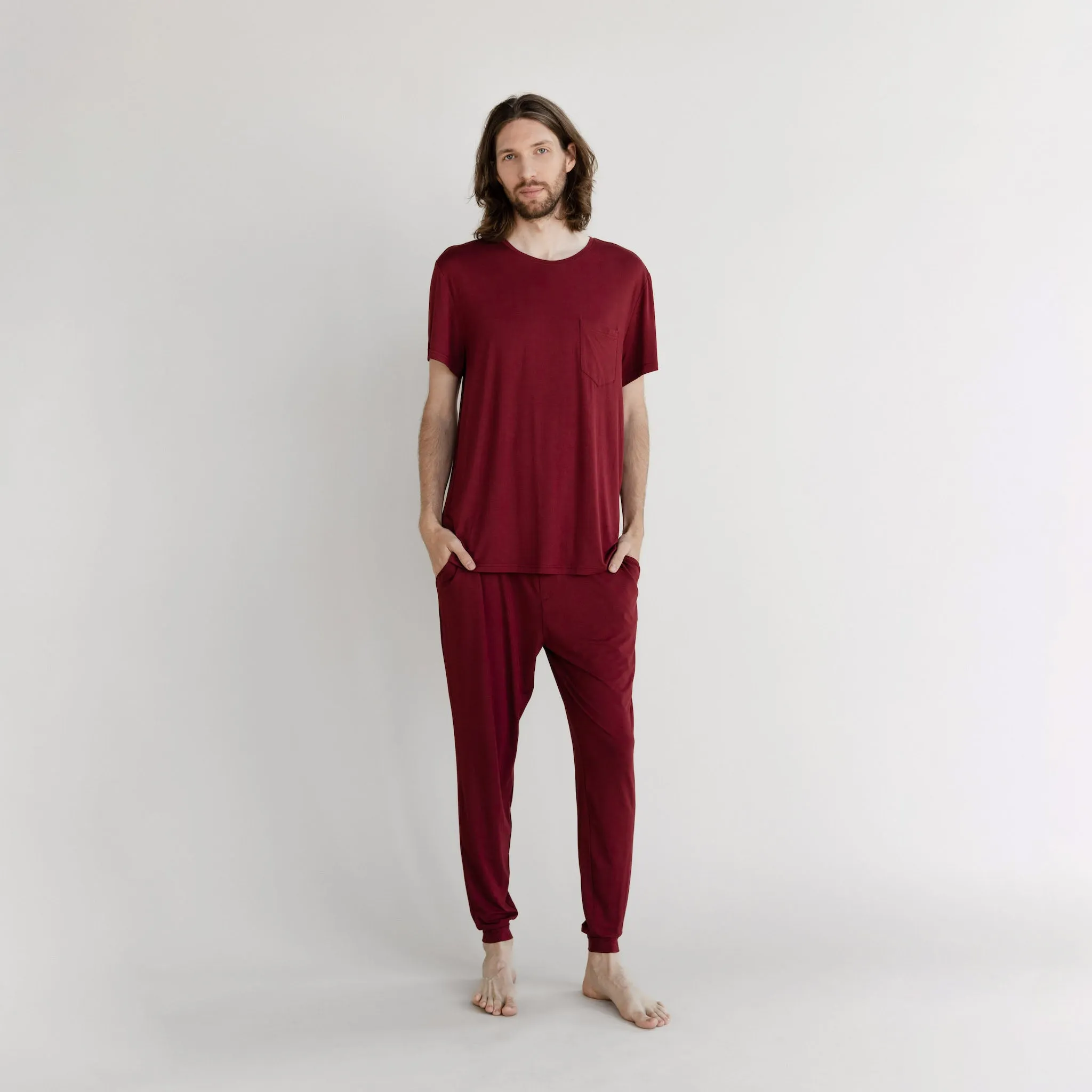 Men's Stretch Knit Bamboo Pajama Jogger