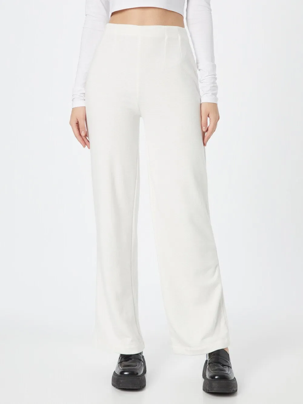 Nasty Gal loose trousers, cream