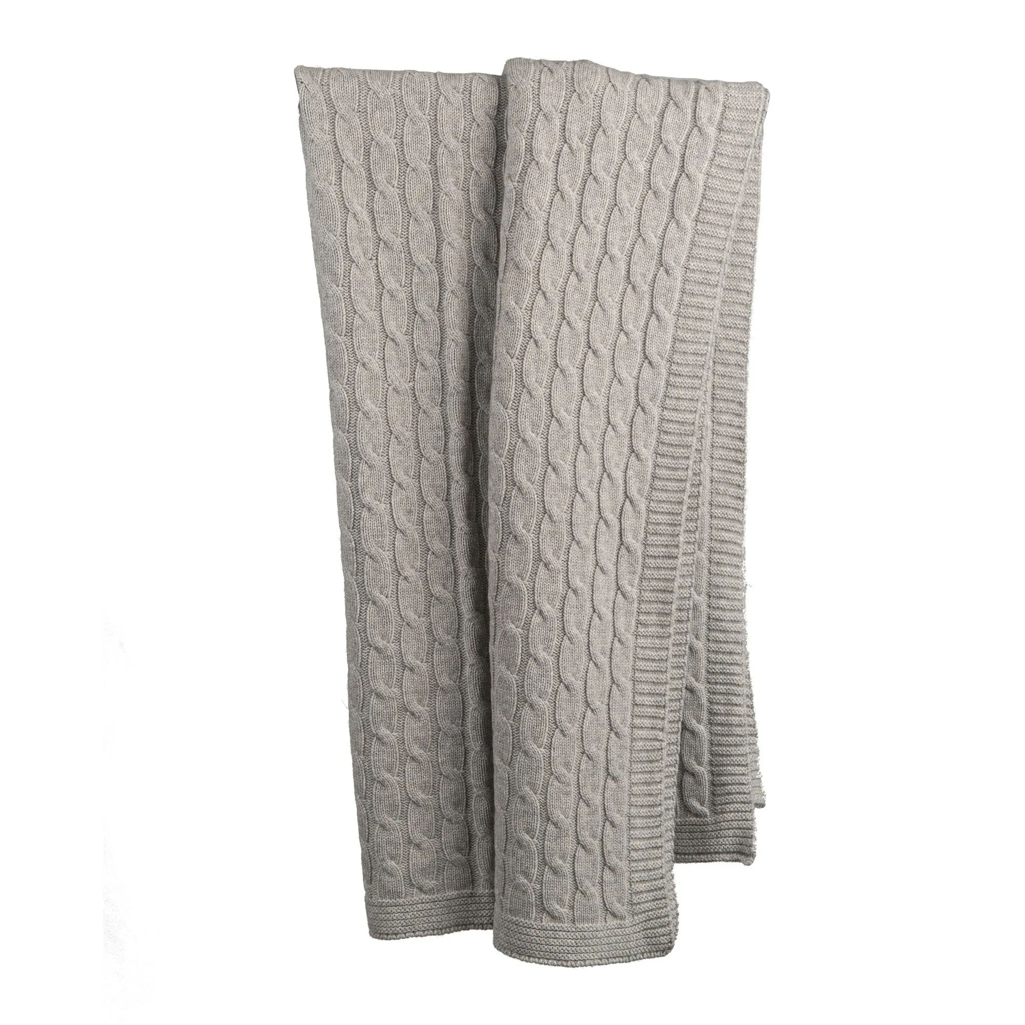Plaid a Treccia 100% Cashmere