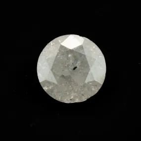 Round Brilliant Icy Salt   Pepper Diamond | 0.86ct