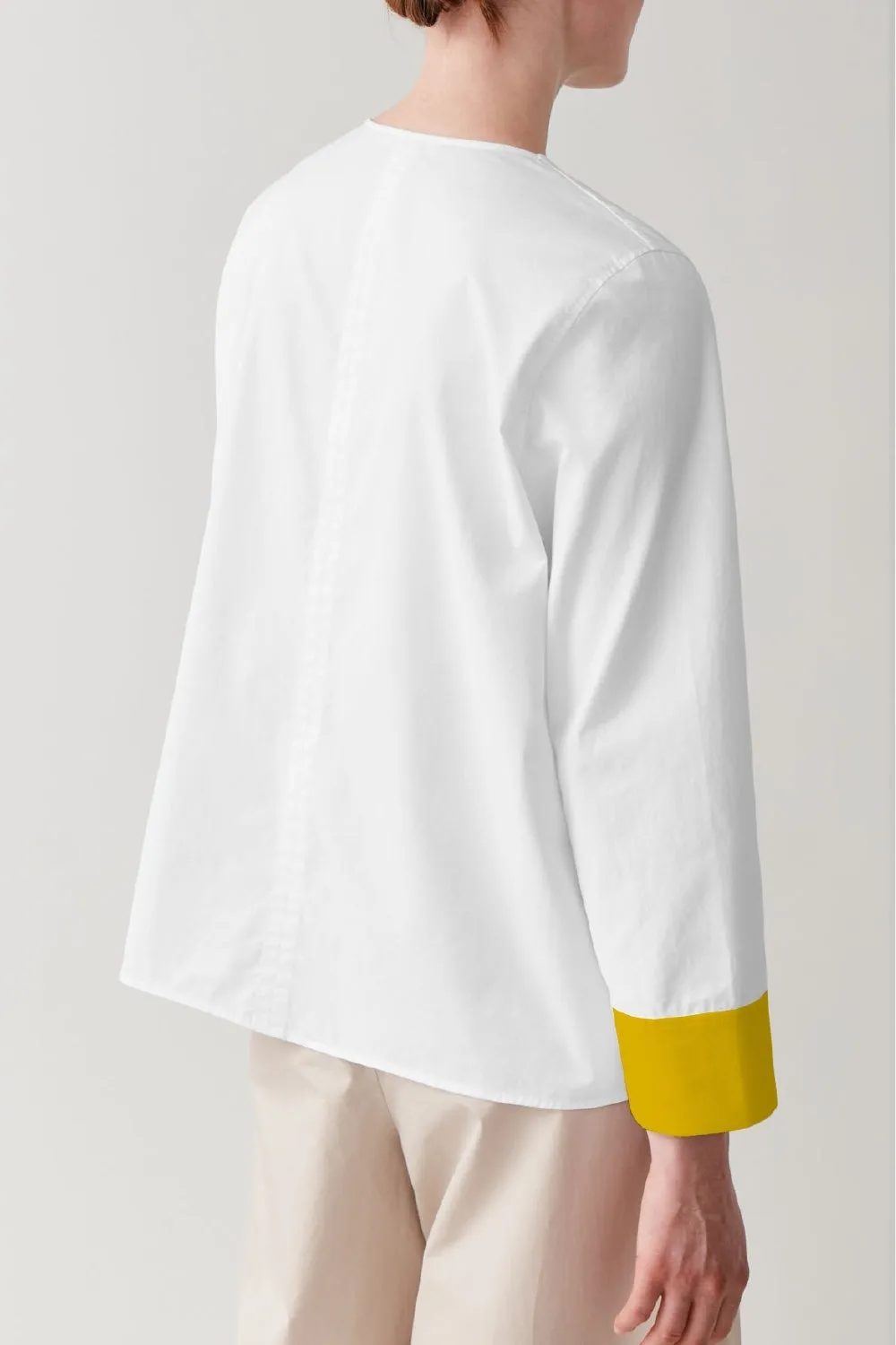 Yellow For The Fellow White Top